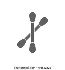 Cotton bud icon vector