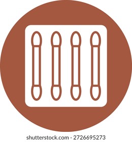 Ícone Vetor botões de algodão Design Illustration
