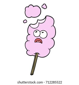cotton candy cartoon