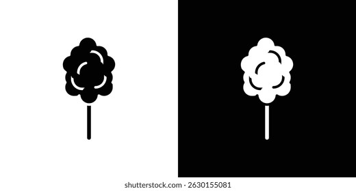 Cotton Candy icon concept, vector illustration