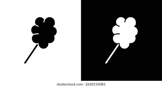 Cotton Candy icon concept, vector illustration