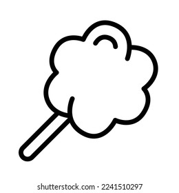 Cotton Candy Icon Design Template