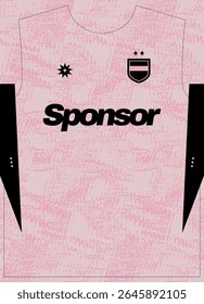 Cotton Candy Pink Pattern For Football Jersey Sublimation Print