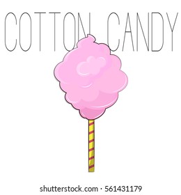 732 Kid eating cotton candy Stock Illustrations, Images & Vectors ...