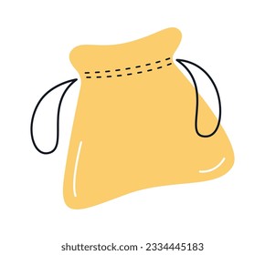 Cotton Eco Bag Vector Illustration
