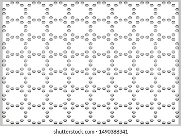cotton eyelet lace hand drawn fashion print pattern