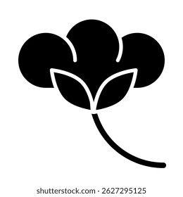 Cotton icon Glyph Icon Design For Personal And Commercial Use