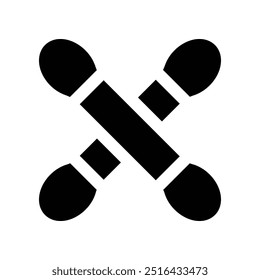 cotton icon. vector glyph icon for your website, mobile, presentation, and logo design.
