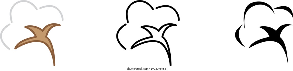 cotton icon , vector illustration
