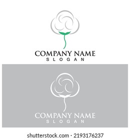 cotton icon vector illustration template design