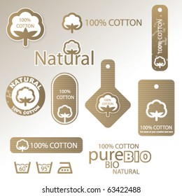 Cotton labels