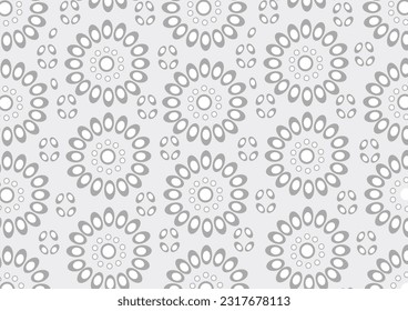 Eyelet lace decorative ornament for border Vector Image