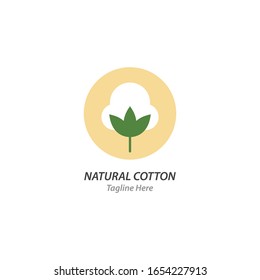Cotton logo illustration vector design