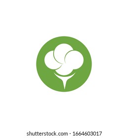 Cotton logo illustration vector design