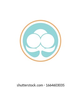 Cotton logo illustration vector design