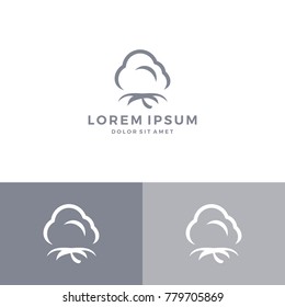 cotton logo vector download