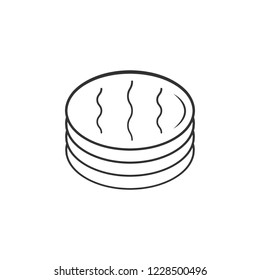 Cotton Makeup Remover icon. Element of woman makeup icon for mobile concept and web apps. Detailed Cotton Makeup Remover icon can be used for web and mobile
