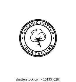 cotton organic logo design