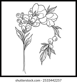 Cotton plant vector illustration. Cartoon isolated flower on branch, organic bud with soft white ball and leaf grow on stem, fluffy raw natural boll of farm cotton crop for bio textile industry