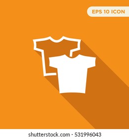 Cotton shirt icon illustration isolated vector sign symbol