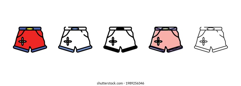 icono de tipo de vector corto de algodón