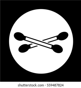 Cotton swab icon