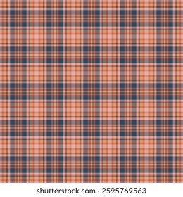 Cotton textile vector background, mixed pattern seamless plaid. Oktoberfest texture fabric tartan check in cyan and red colors palette.