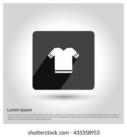 Cotton t-shirt icon