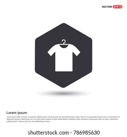 Cotton t-shirt icon