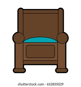 couch chair icon image 