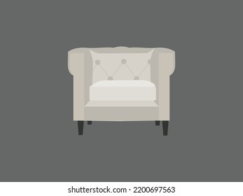 couch club chair modern interior design
