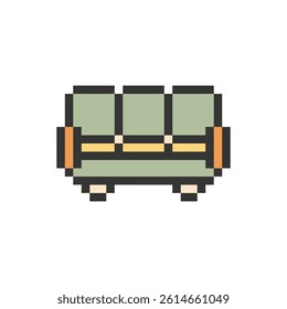 couch object sofa pixel art