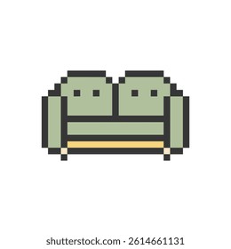 couch object sofa pixel art