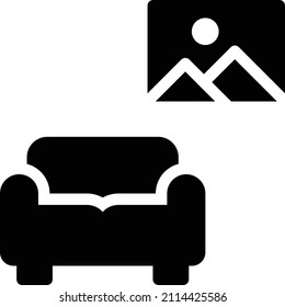 Couch Vector illustration on a transparent background.Premium quality symmbols.Glyphs vector icon for concept and graphic design.