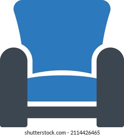 Couch Vector illustration on a transparent background.Premium quality symmbols.Glyphs vector icon for concept and graphic design.