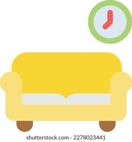 couch  Vector illustration on a transparent background. Premium quality symmbols. Line Color vector icons for concept and graphic design.