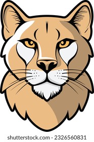 The Cougar Head Logo is a bold emblem representing the strength and agility of the cougar. With its sleek design and intense gaze, it captures the predator's determination and confidence. Typically fe
