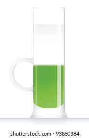 "Cough lozenge" cocktail in vector