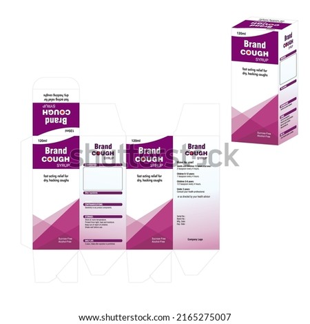 cough syrup packaging Box 04 06