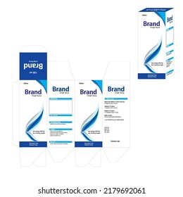 cough syrup packaging cough syrup Box