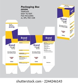 Husten Sirup Packung Husten