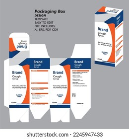 cough syrup packaging Cough Box