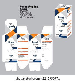 cough syrup packaging Cough Box 