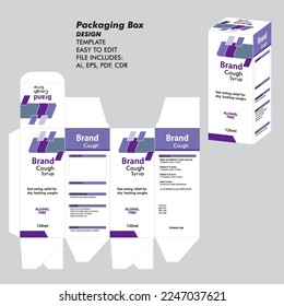 Husten Sirup Packung Husten