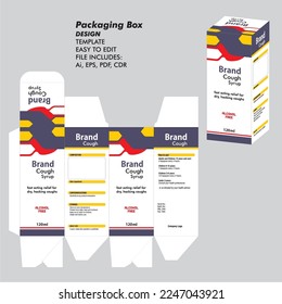 cough syrup packaging Cough Box 