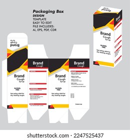 cough syrup packaging Cough Box