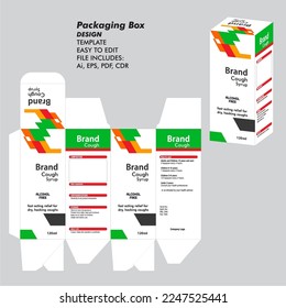cough syrup packaging Cough Box