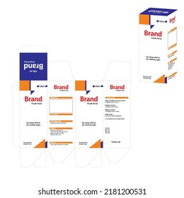 cough syrup packaging cough syrup d Box