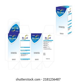 Husten Sirup Verpackung Husten Sirup Packung