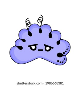 Could Streetwear and Edgy Logos, in Black and Purple, New Style, Commercial Use